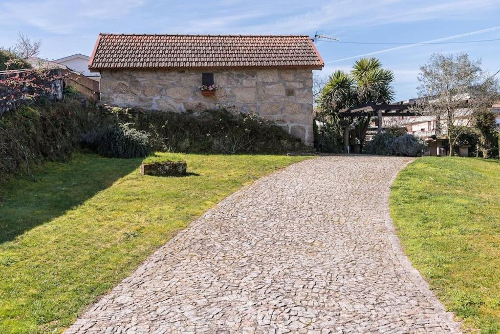 Вилла Pequena Casa Rustica Com Piscina Пеньяфьель Экстерьер фото